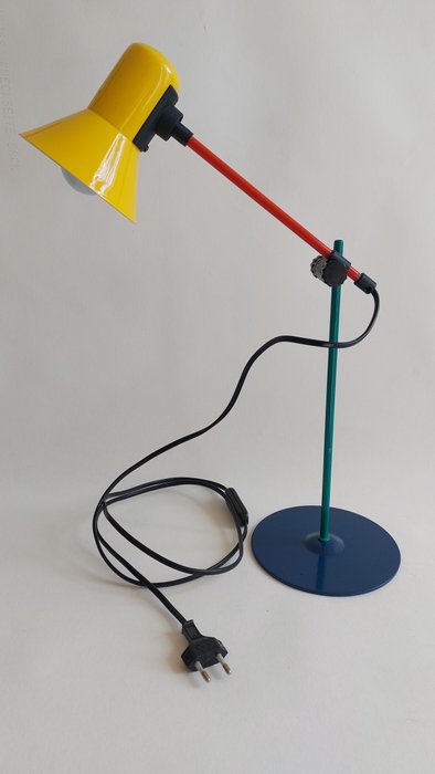 Veneta Lumi - Skrivbordslampa - 2/93 - Metall, Plast