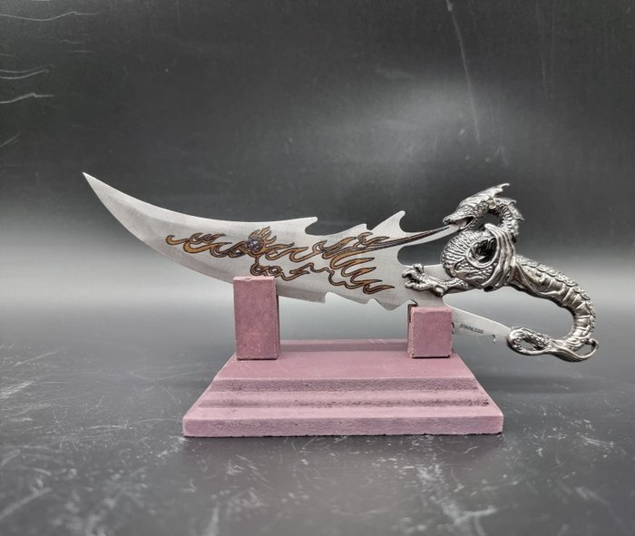Poignard Couteau Dragon / Ouvre-lettre - Asie - 2024