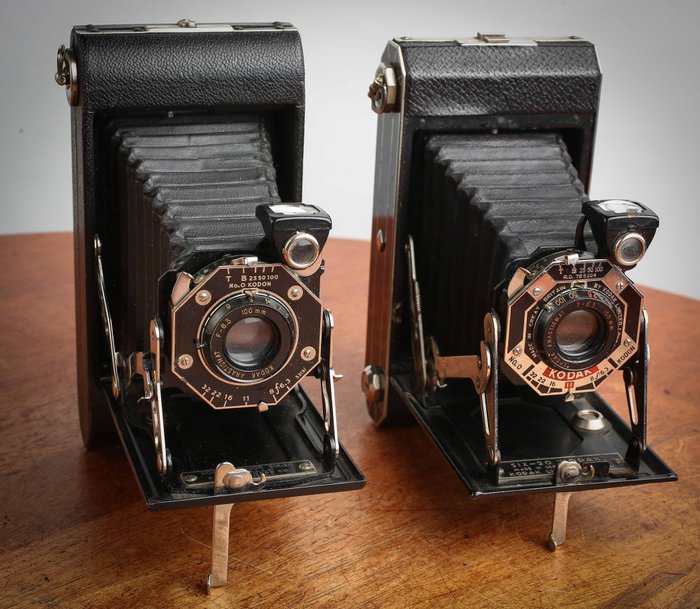 Kodak 2 Folding  Junior Six-20  lens  6,3 100 mm 中画幅相机
