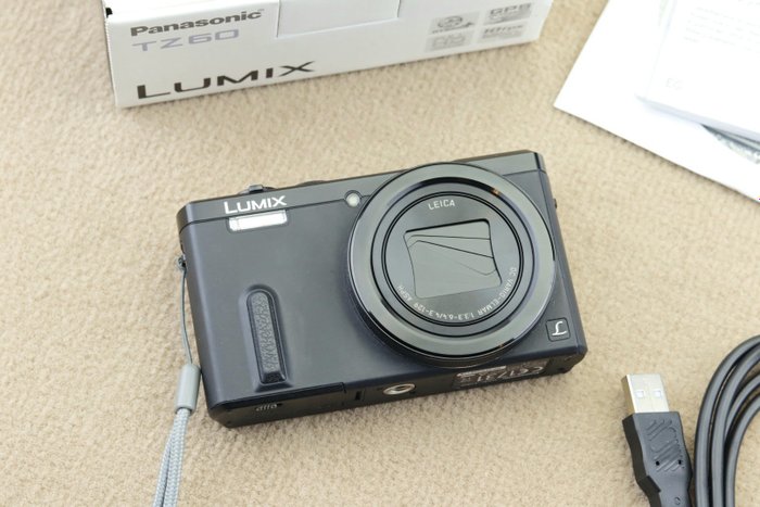 Panasonic Lumix DMC-TZ60, Leica lens, 30x optical, Viewfinder, WiFi Appareil photo numérique