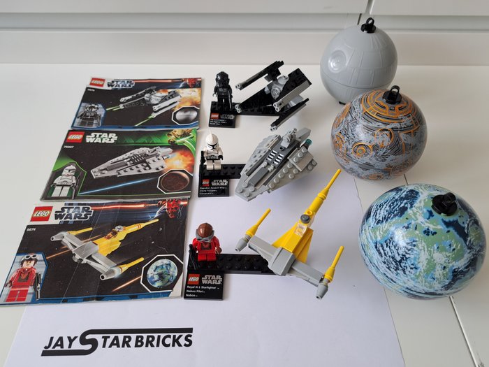 Lego - Star Wars - 3x Star Wars Planet Set - 2000-2010