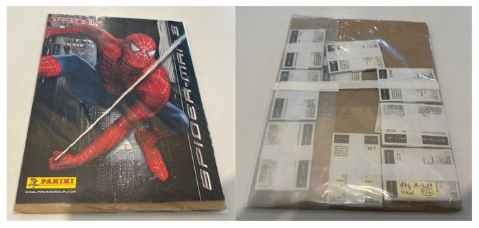 Panini - Spiderman 3 (2007) - 1 Empty album + complete loose sticker set