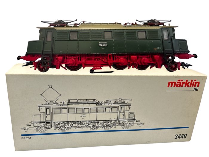 Märklin H0轨 - 3449 - 模型火车轨道车 (1) - BR 204 - DRG