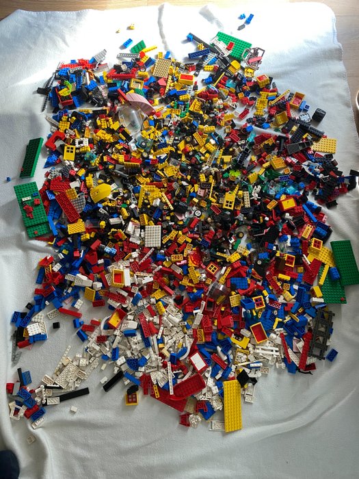 Lego - Collection of 5100 gram Lego - 1980-1990