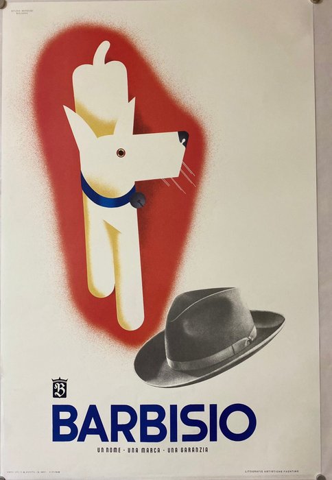 Mingozzi - BARBISIO Cappelli - 1940er Jahre