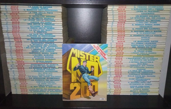 Mister no nn. 101/200 - Sequenza completa - 99 Comic - Første utgave