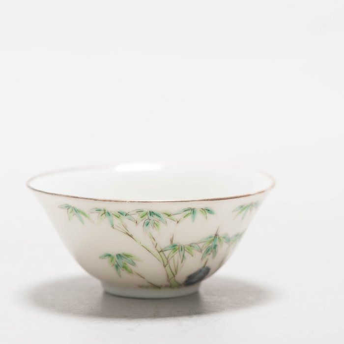 Chinese porcelain Teabowl - Teekulho - Posliini