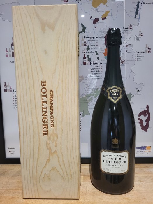 1995 Bollinger, La grande année - 香槟地 - 1 马格南瓶 (1.5L)