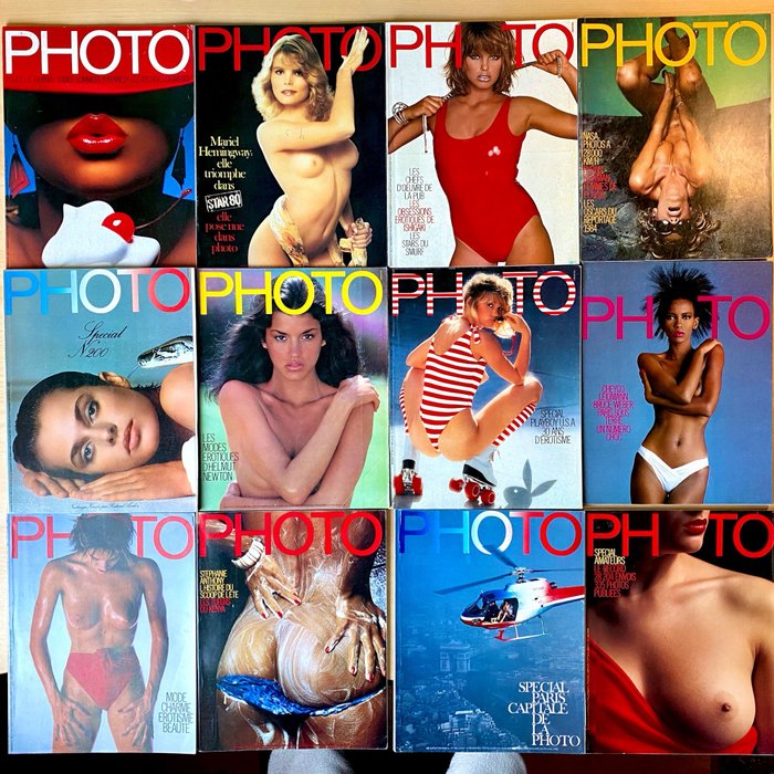 PHOTO Magazine - Lot with 21 issues - 1984-1985