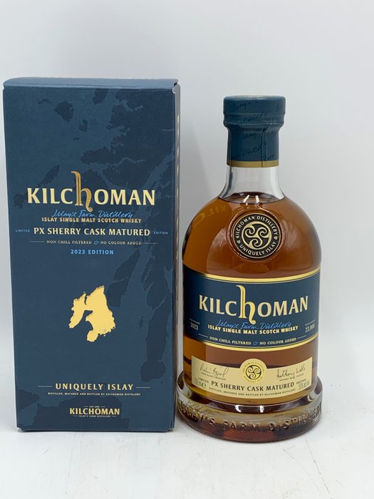 Kilchoman - PX Sherry Cask Matured - Original bottling  - b. 2023  - 700毫升