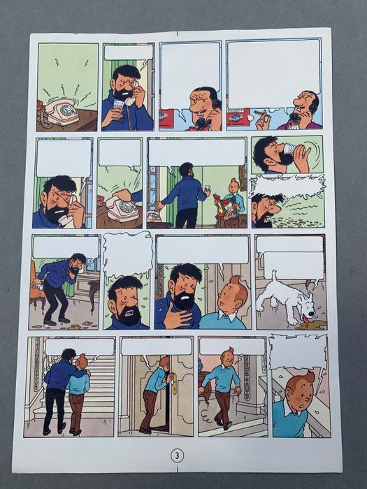 Hergé - Tintin et les Picaros-rare Edition couleurs dite « universelle »-page 3
