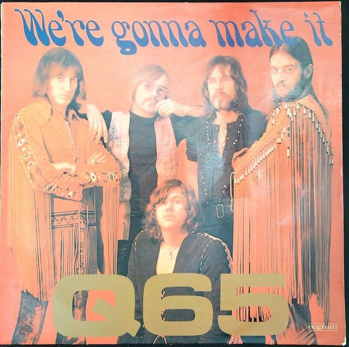 Q65 (Holland 1971 1st pressing LP) - We're Gonna Make It (Garage Rock, Psychedelic Rock) - LP-album (frittstående element) - 1st Pressing - 1971