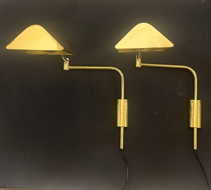 Florian Schulz - Florian Schulz - Wall lamp (2) - Monte - Brass