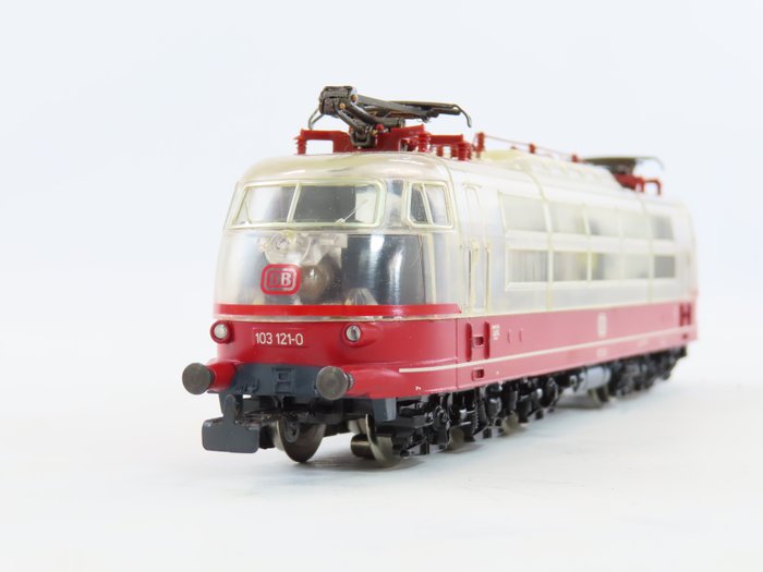 Märklin H0 - 3757 - Locomotiva elettrica (1) - BR 103, cappuccio trasparente, analogico - DB