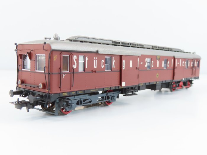 Liliput H0 - L133035 - 模型火車軌道車 (1) - BR VT 10 柴油行李車，數字 - DRG