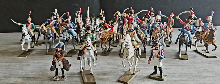 Starlux france - Spielzeugsoldat Napoleon Wars 45x pieces - 1990-2000 - Frankreich