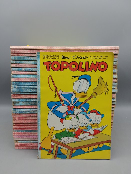 Topolino nn. - Topolino assortiti fascia 300 con Bollini - 34 Comic - Πρώτη έκδοση