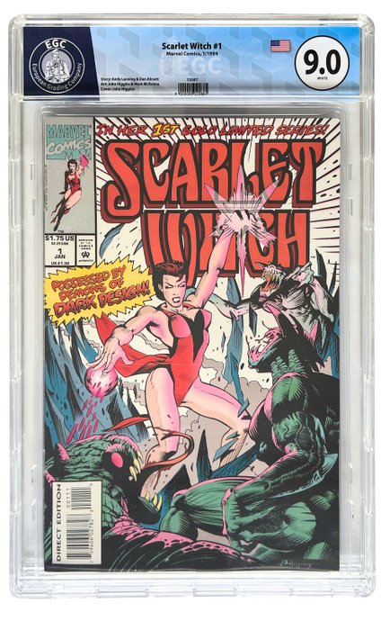 Scarlet Witch #1 - miniserie Scarlet Witch - Egc Graded - 1 Graded comic