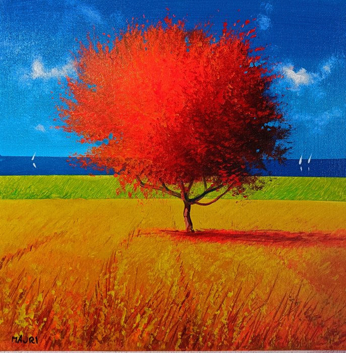 Roberto Mauri (1977) - L'albero rosso