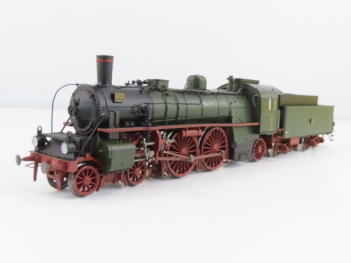 Brawa H0 - 40283 - Locomotiva a vapor com vagão de carvão (1) - S9 - KPEV