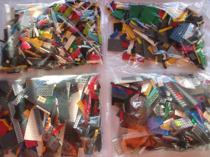 Lego - Diverse - 3,2 kg (netto) Lego planken