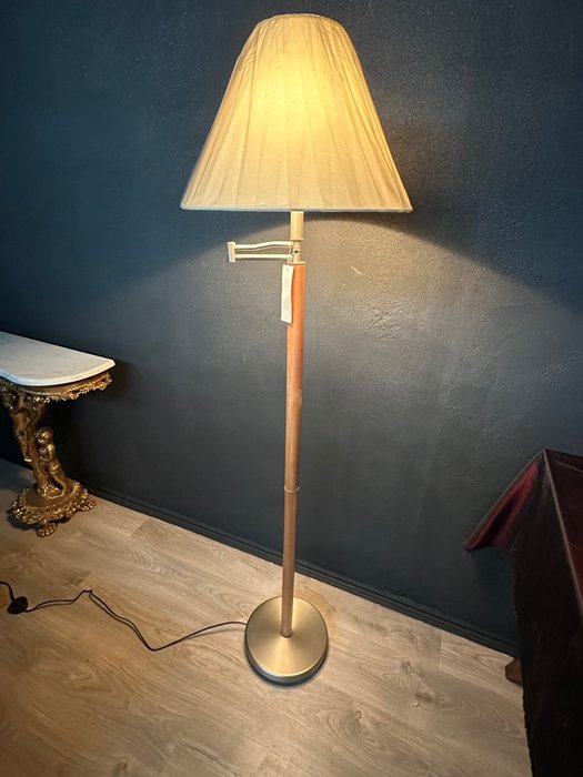 Perenz - Lampa podłogowa - Lampa podłogowa - Drewno, Metal