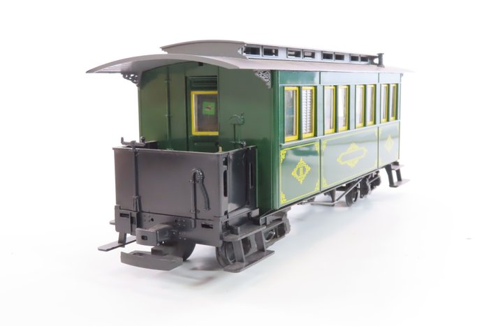 LGB G - Wagon de passagers pour trains miniatures (1) - Voiture de passagers à 4 essieux, 2e classe - Privaat