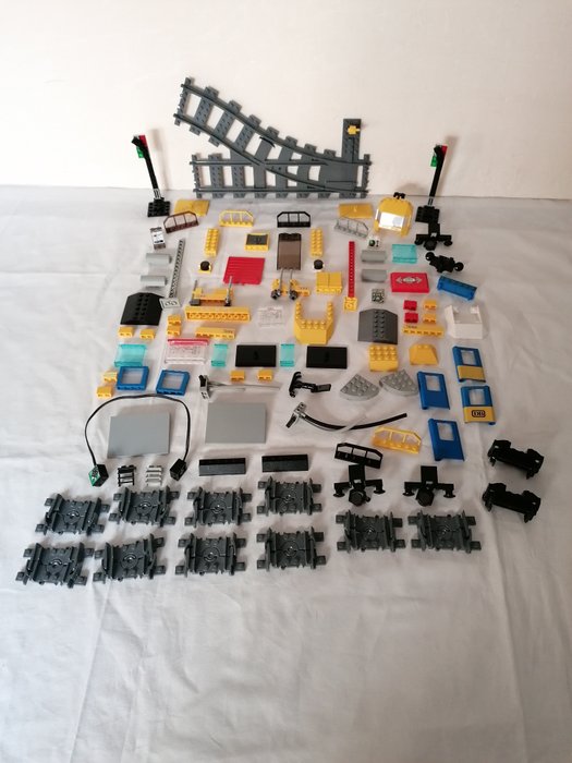 Lego - City - Assorti, 96-delig. - Trains - 1990-2000 - Dänemark