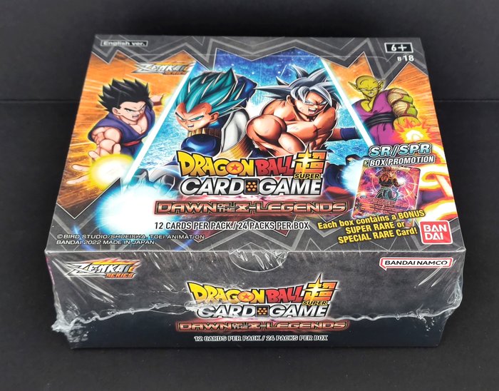 Bandai - Dragon Ball Super card Game Booster box - BT18 Dawn of the Z Legends