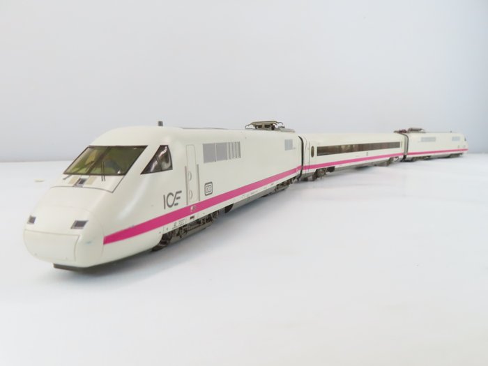 Fleischmann H0 - 4460 - Μονάδα τρένου (1) - Σετ 3 τεμαχίων BR 410 ICE 'Experimental' - DB