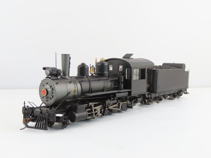 Spectrum 0n30 - Locomotiva a vapor com vagão de carvão (1) - 2-8-0 com som completo