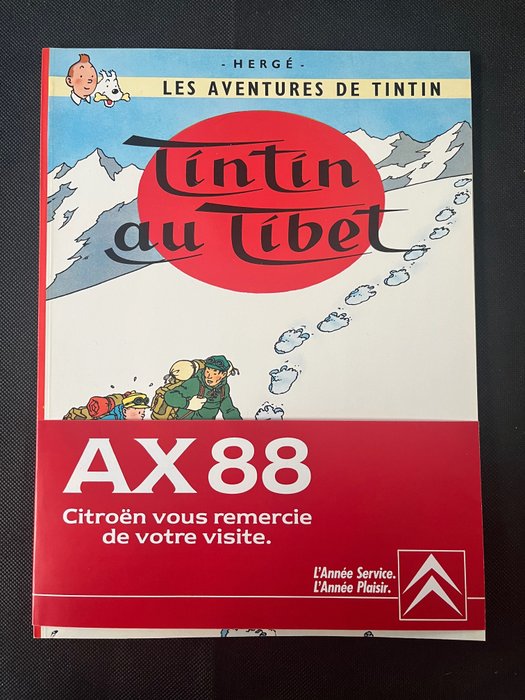Tintin T20 - Tintin au Tibet - Edition spéciale Citroën AX - 1 Album - 1988