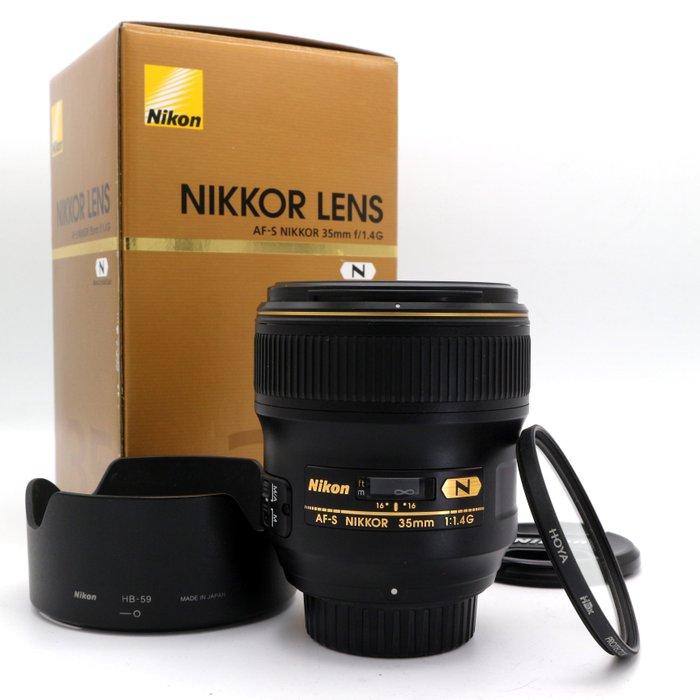 Nikon AF-S 35mm f/1.4G Nano Pro objectief #NIKON PRO Kameralinse