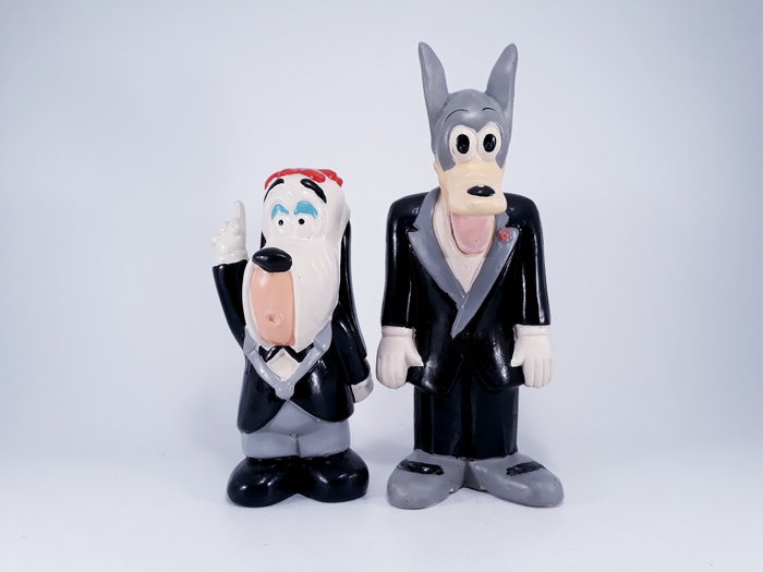 TUNER entertainment co - TEX AVERY - 2 - RARE ! DROOPY + LOUP costume 1997