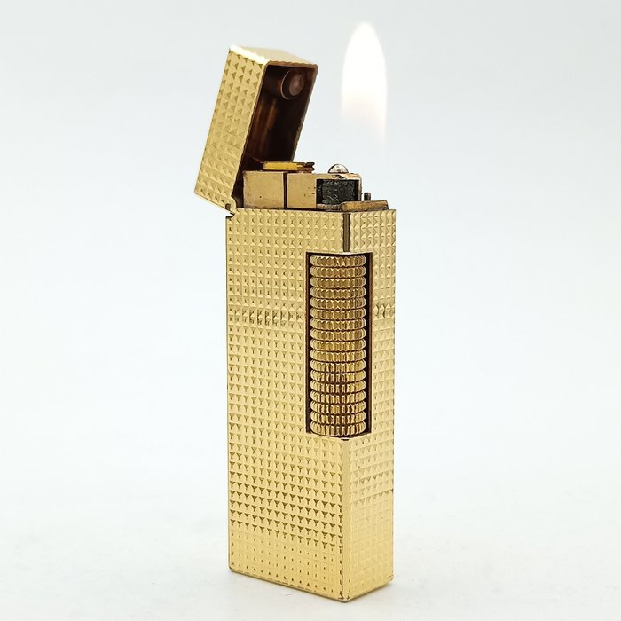 Dunhill - Gold Plated - Feuerzeug - vergoldet