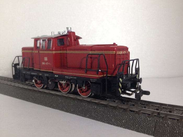 Märklin H0 - 3065 - Diesel lokomotiv (1) - BR 260 417-1 med Telex-kobling - DB