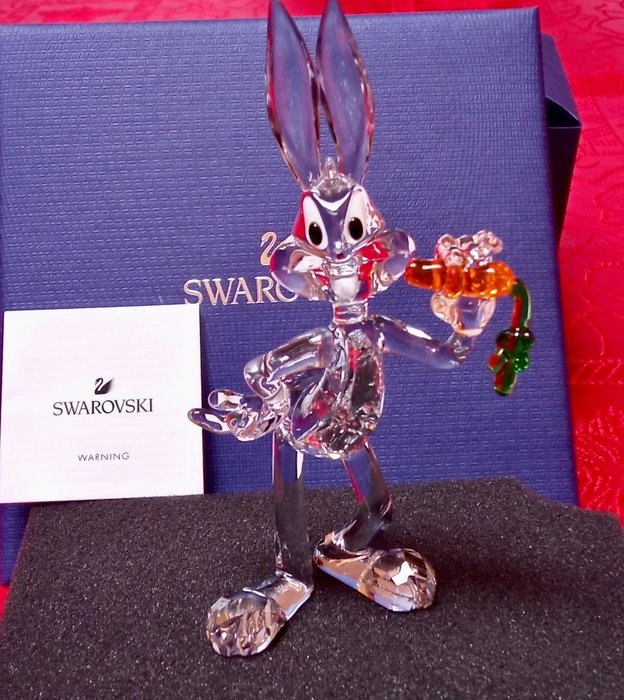 Figurin - Swarovski - Looney Tunes - Bugs Bunny - 5470344 - Box & Certificate - Kristall