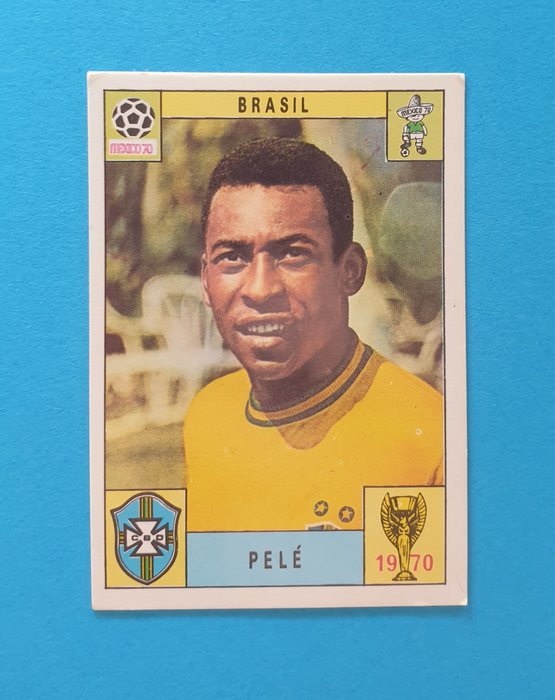 帕尼尼 - Mexico 70 World Cup - Pelé - Italian Edition - 1 Card