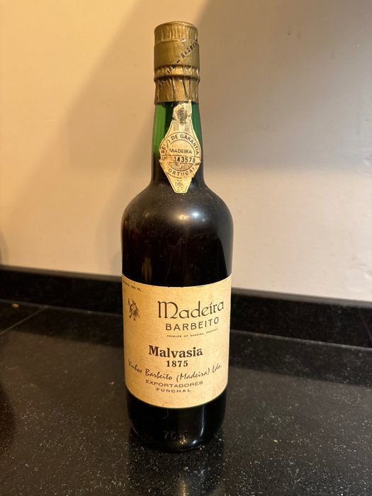 1875 Barbeito Malvasia - Madeira - 1 Bottle (0.75L)