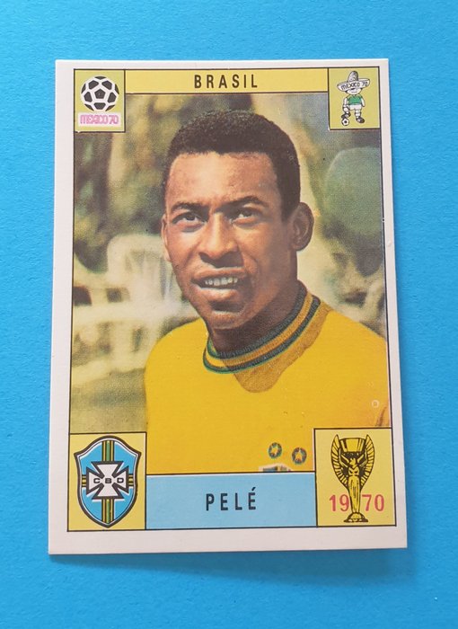 Panini - Mexico 70 World Cup - Pelé - International Edition - 1 Card