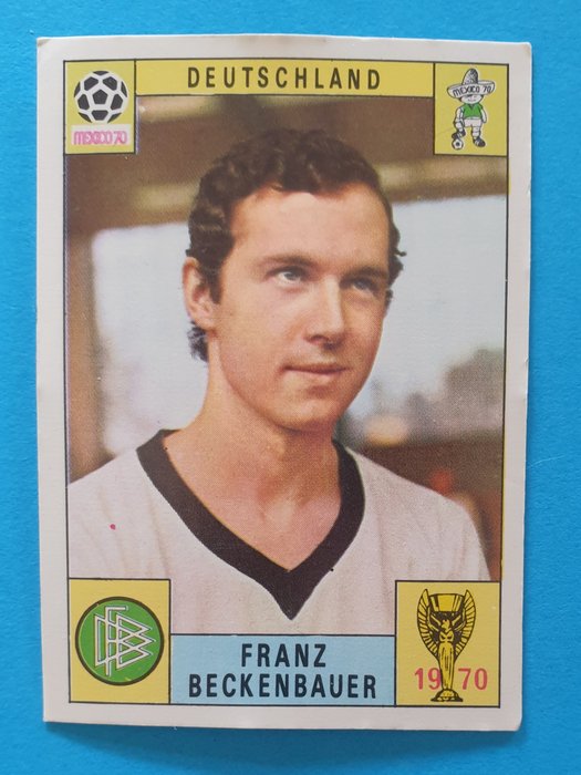 Panini - Mexico 70 World Cup - Franz Beckenbauer - International Edition - 1 Card