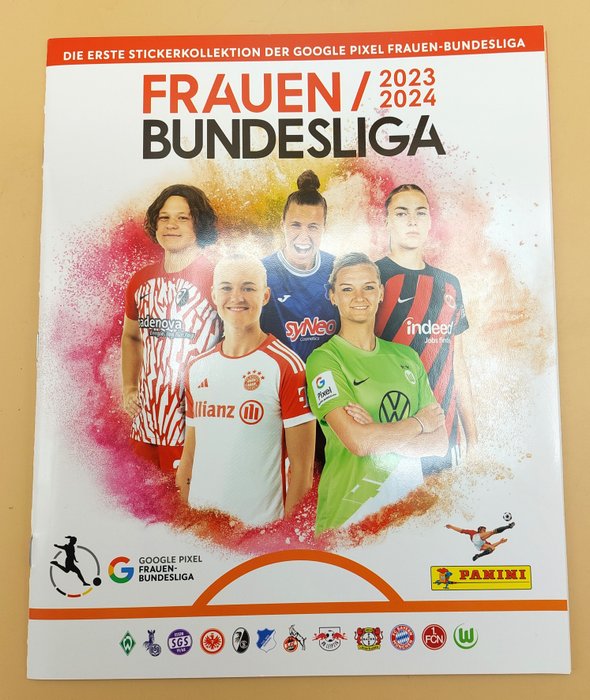 帕尼尼 - Frauen Bundesliga 2023/2024 - Mint condition Complete Album