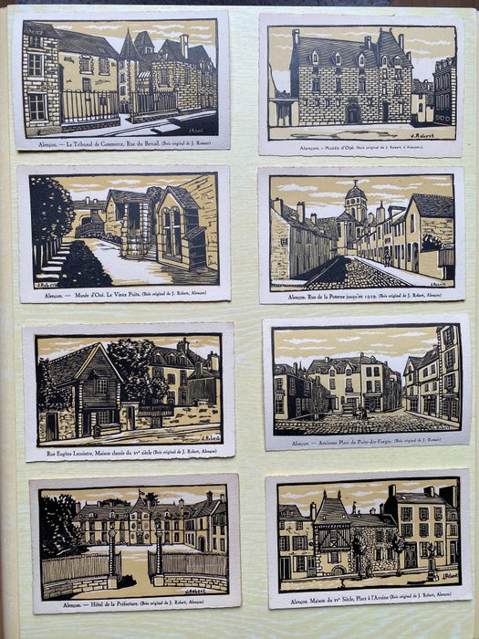 Γαλλία - Πόλη και τοπία - Καρτ-ποστάλ (9) - 1930-1930