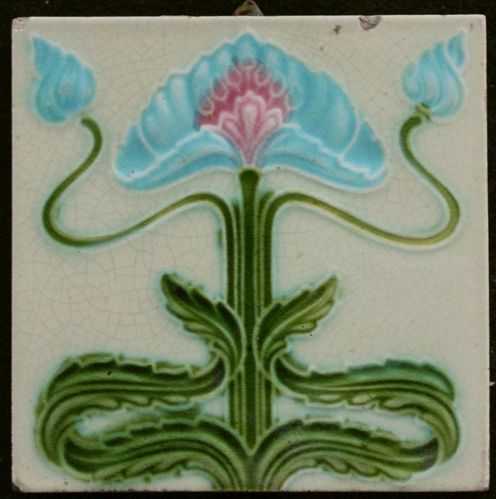 Art Nouveau Flise - Corn Bros, 1897-1912 - Art Nouveau - 1900-1910 