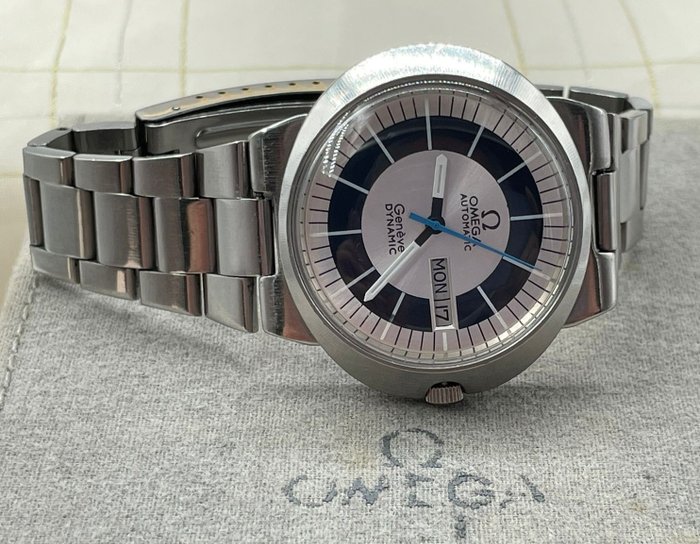 Omega - Geneve Dynamic Automatic - Ref:166.079 - Day/Date - Two Tone Dial - Ohne Mindestpreis - Herren - 1970-1979