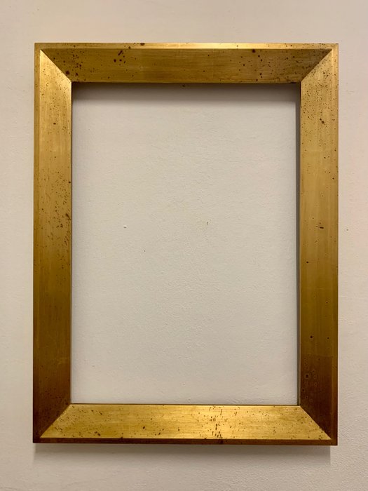 Marco  - Madera, marco hecho de pan de oro
