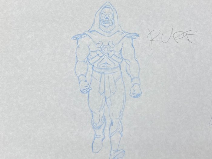 He-Man and the Masters of the Universe - 1 Original animation drawing of Skeletor (1983)
