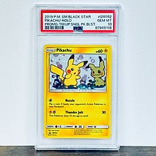 Pokémon – Pikachu & Mimikyu Holo – Team Up Promo SM162 Graded card – Pokémon – PSA 10
