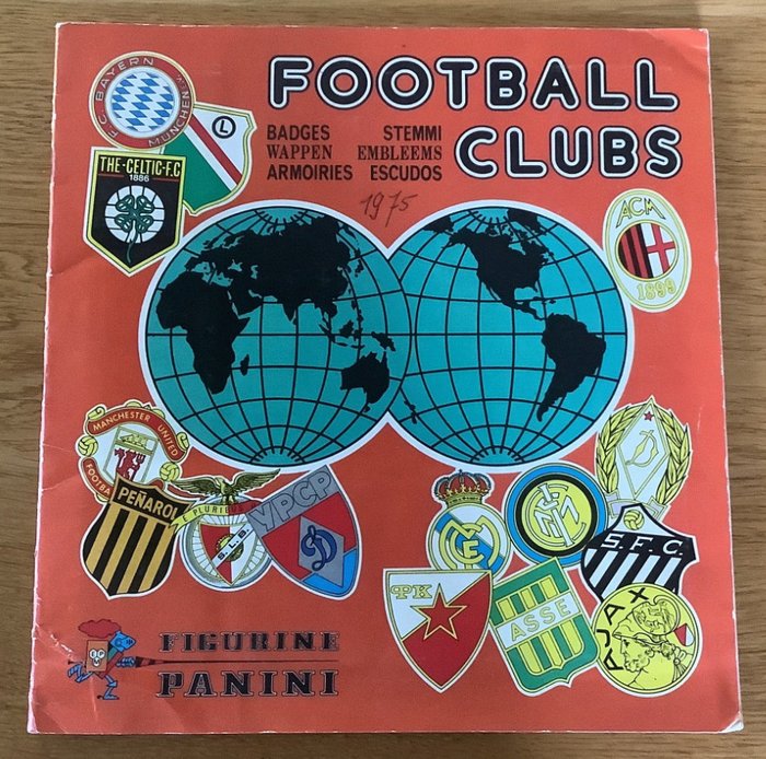 帕尼尼 - Football clubs 1975 - Complete Album