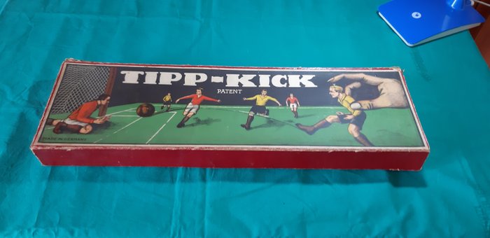 Tipp-Kick Subbuteo 1930  - Tin toy Vecchio Gioco Con Calciatori - 1930-1940 - Germany